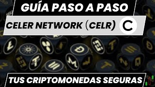 Compra Celer Network CELR de la forma Más Segura Posible  Invertir en Celer Network con Bitvavo [upl. by Finbur]