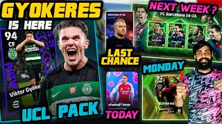 Viktor Gyökeres UCL Pack Is Here💥 MSN Flick Pack Black Friday Next Week  EPoint Shop Player [upl. by Yrreb]