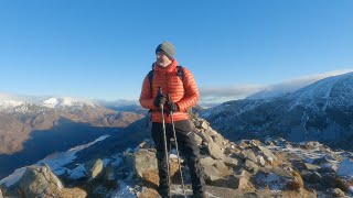 Pap of Glencoe  Winter Hike [upl. by Richara715]