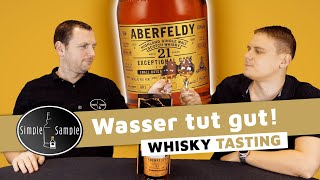 Aberfeldy 21 Jahre Pauillac Redwine Cask Whisky Tasting  Simple Sample [upl. by Ledda]