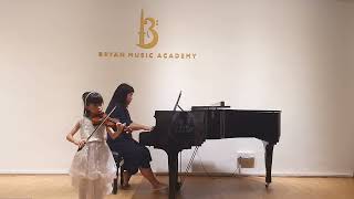 Low Yu Na  Kuchler Violin Concertino op 11 1st Mov  Young Talent age 8 amp under category [upl. by Yrelle514]