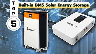 TOP 5 Builtin BMS Solar Energy Storage 2024  aliexpress [upl. by Schaumberger]