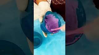 Alginate mixing algnate impression taking how to mix alginate alginate art [upl. by Aihtnys]