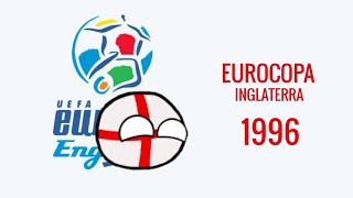 EUROCOPA INGLATERRA 1996  RESUMEN COUNTRYBALLS • quotEL GOL DE OROquot [upl. by Herson583]