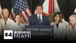 Gov DeSantis says proposed Florida amendment on abortion is too vague  Quickcast [upl. by Ohs]