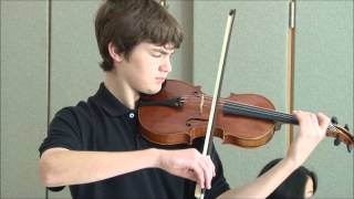 Vieuxtemps Concerto No 5 in A Minor by Nathan Meltzer [upl. by Goat560]