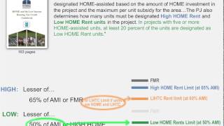 Determining Rent Limits for Properties With Both HOME Funds and LIHTCs [upl. by Dreda489]