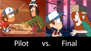 Wow The Gravity Falls Pilot Looked VERY Different [upl. by February391]