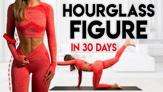 HOURGLASS FIGURE in 30 Days full body  15 min Home Workout [upl. by Jelsma847]