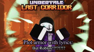 “Plot Armor With Lyrics” but in Roblox [upl. by Ann-Marie]