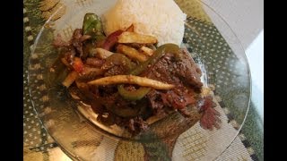 Peruvian Lomo Saltado Recipe [upl. by Darrey]