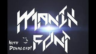 FINALLY The Manix  Manix648 Font Download Link in Description [upl. by Mallon]