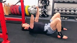 Dumbbell Floor Press [upl. by Karon]