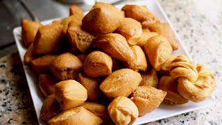 MANDAZI Recipe\guteka amandazi [upl. by Airemat]