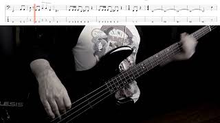 BlackenedBass TabBass CoverMetallicaSchecterJ4 Bass [upl. by Sudaorb]