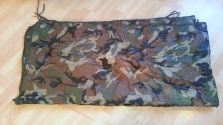 MilTec US Style Poncho Liner Woodland [upl. by Liek]