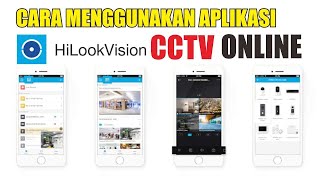 CARA MENGGUNAKAN APLIKASI CCTV ONLINE HILOOK VISION [upl. by Yoccm]