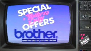 Brother Sewing Centre Mothers Day Commercial 1994 [upl. by Eessac]