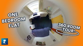 One Bedroom Flat  Nottingham 360 Room Tours [upl. by Nolaj952]