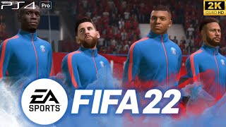 FIFA 22PS4 PRO GameplayUNE VRAI DÉMONSTRATION [upl. by Leihcey]