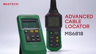 MASTECH MS6818 Advanced Cable Locator [upl. by Uok]