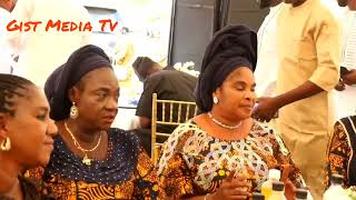 Moji Afolayan Aremu Afolayan Oga Bello Others Lights Up Kunle Afolayan Mums ẞurial Reception [upl. by Idnam98]