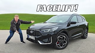 2024 Ford Kuga STLine X Wir fahren das Facelift  Review Fahrbericht Test [upl. by Nwadrebma212]