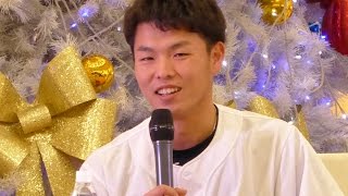 161225 杉山翔大 選手のクリスマス ドラゴンズ トークショー [upl. by Etteyafal]