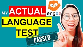 MY ACTUAL VIDEO TEST amp LANGUAGE IN ENGOO BIBO PART3 How to Apply in Engoo  AbiGJ [upl. by Adnama]