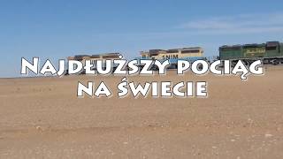 Najdłuższy pociąg na świecie  kolej mauretańska na Saharze  Bezdroża 4x4 [upl. by Affay]