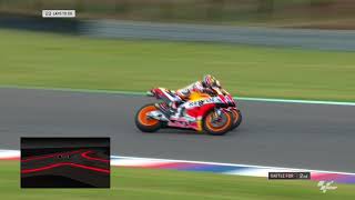 GP ARGENTINA MARQUEZ VS PEDROSA [upl. by Kaitlin]