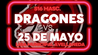 Sub 16 masc Dragones vs 25 de Mayo Liga Municipal Avellaneda 24112024 [upl. by Torie]