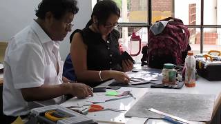 Cursos de confección de carteras de cuero en LimaInstituto PromodaComo hacer mochilas carteras [upl. by Nimocks540]