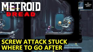 Metroid Dread Screw Attack Stuck  Where to Go After Screw Attack in Artaria [upl. by Ydnil]