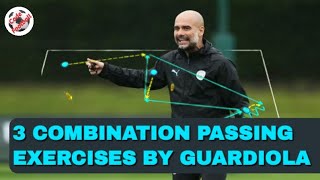 3 top passing drills by Pep Guardiola [upl. by Krisha]