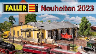 Faller Modellbahn Neuheiten 2023  Spur H0 N und Z [upl. by Corso]