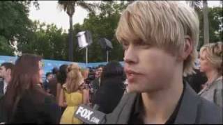 Glee Season 2 Premiere Party  Chord Overstreet [upl. by Delia446]