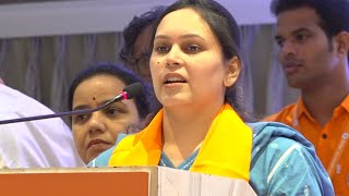 snehal Jagatap ghatkopar Speech [upl. by Ahsad]