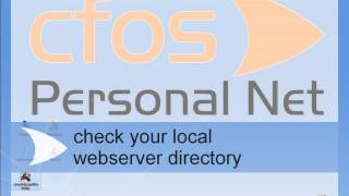 cFos Personal Net Webserver  Installation and simple publishing [upl. by Pettit]