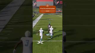 Nico Collins 99 yd td 🔥 americanfootball football nfl clips madden25 [upl. by Ahsats]