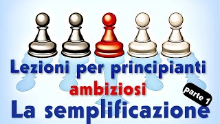 Lezioni per principianti ambiziosi  Semplificazione  parte 1 [upl. by Bowles]