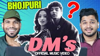 DMs  Nanku  Official Music Video Reaction and review bhojpurisong [upl. by Netsriik]