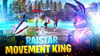 King Of MOVEMENT RAISTAR 🥶🤯 Raistar Is Back Br Ranked New videoraistarheadshot Garena Free Fire [upl. by Evars]