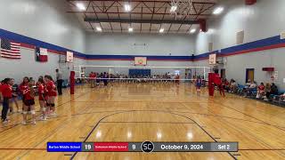 Barton Middle School A Team Vs Dahlstrom Middle School A Team [upl. by Yeltsew]