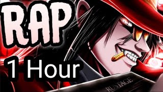 ALUCARD RAP  quotBloodquot  RUSTAGE ft TOPHAMHATKYO HELLSING 1 Hour [upl. by Elenore873]