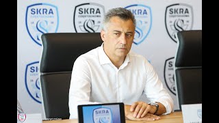 KONFERENCJA PRASOWA PRZED STARTEM SEZONU 20232024 PREZENTACJA HERBU [upl. by Karyl]