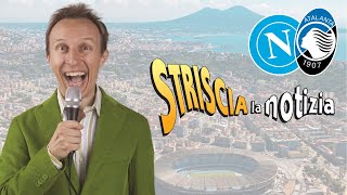 MILITELLO allo Stadio Maradona 🤣 SHOW di Striscia lo Striscione per NapoliAtalanta [upl. by Alaet]