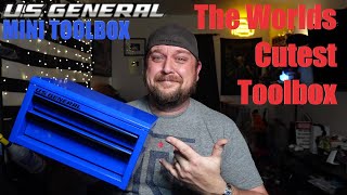 US General Mini Toolbox From Harbor Freight [upl. by Ramoh]