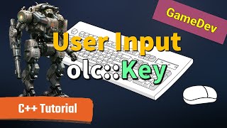 Keyboard and Mouse Input  Using olcPixelGameEngine [upl. by Stochmal66]