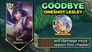 SOLO RANK MIYA BEST NEW 1SHOT BUILD 2024  MOBILE LEGENDS [upl. by Raine687]